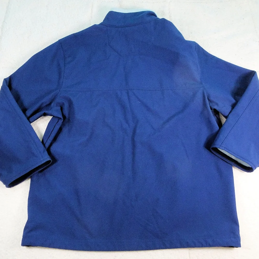 NCAA Notre Dame Adidas Full Zip Blue Jacket Medium